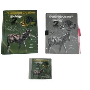 *SOLD* Full Set Exploring Creation/Biology 2nd Ed Text Book Solutions/Tests & CD